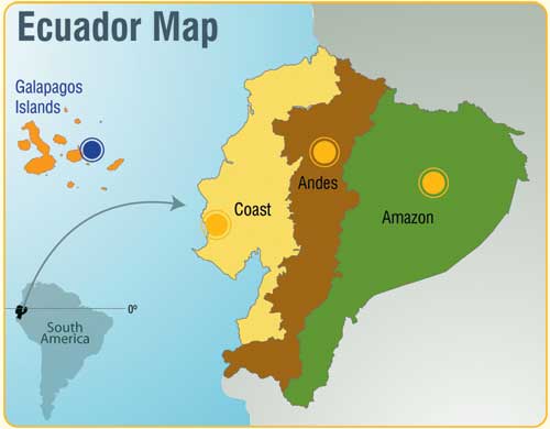 mapa ecuador